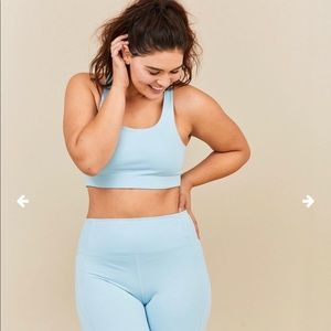 Girlfriend Collective Paloma Bra - Powder Blue